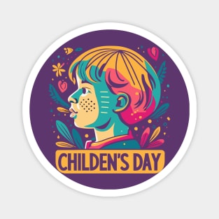 Children's Day Magnet